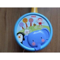 fisher price mobiel voor boven de box