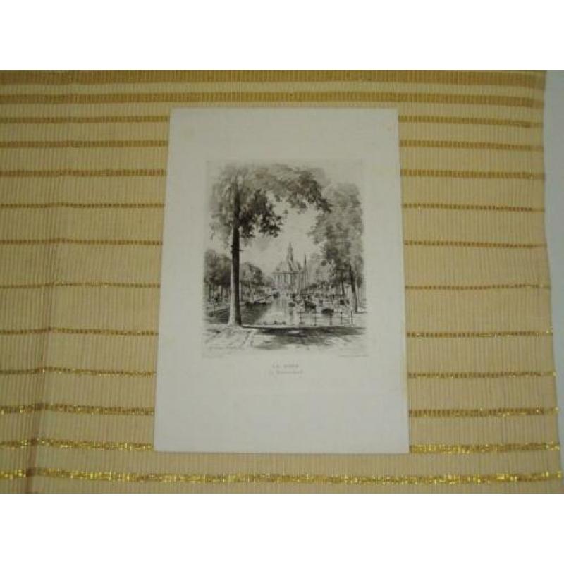 Diverse Heliogravures Litho's Den Haag Leeuwarden vanaf 1790