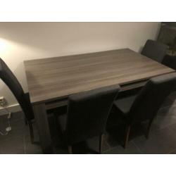Eetkamer 180x90 portofino serie.