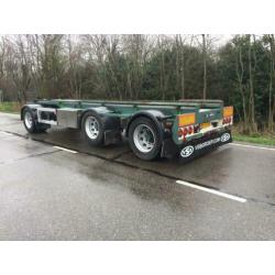 GS Meppel GS meppel 3 assige 30 ton container aanhanger / li