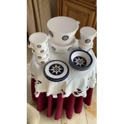 Gloednieuw camping servies Mepal 70 delig