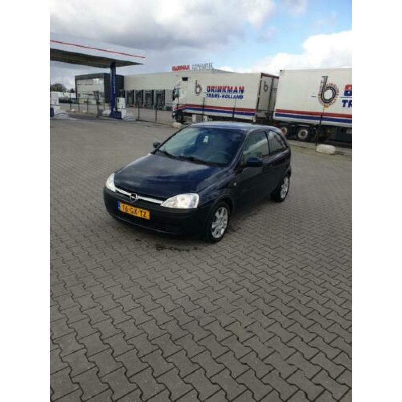 Opel Corsa 1.2 16V 3D 2001 Blauw