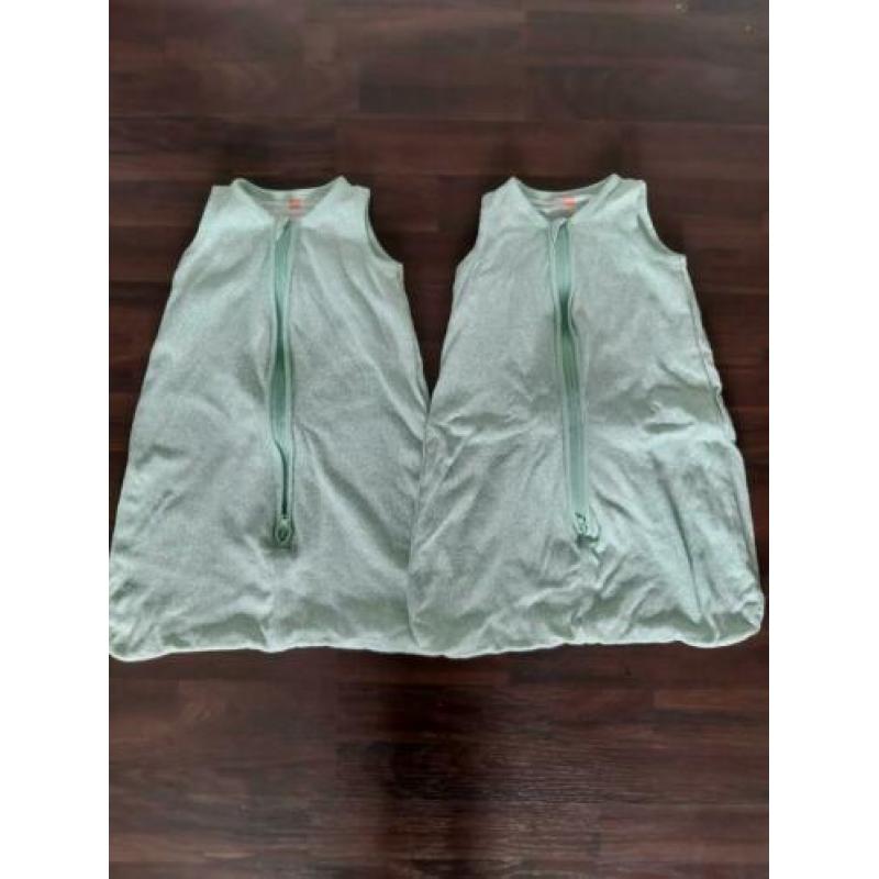 2 x newborn slaapzak Hema mintgroen maat 50 - 62 TOG 1,0-1,4