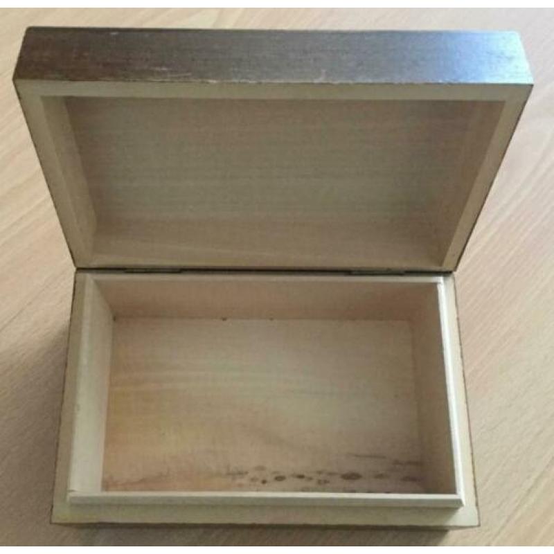 Houten doosje Oostenrijk Edelweiss, jaren 70
