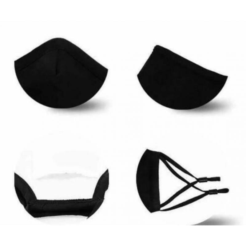 Mondmasker met filter en ventiel