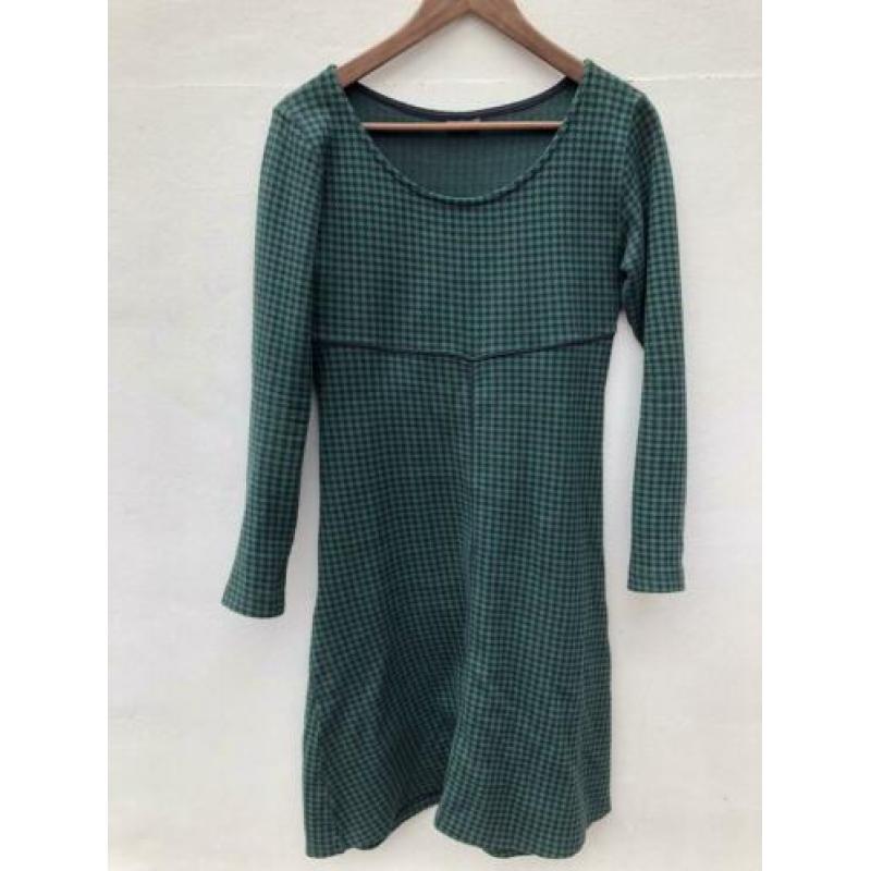 Groen winterjurkje mt M
