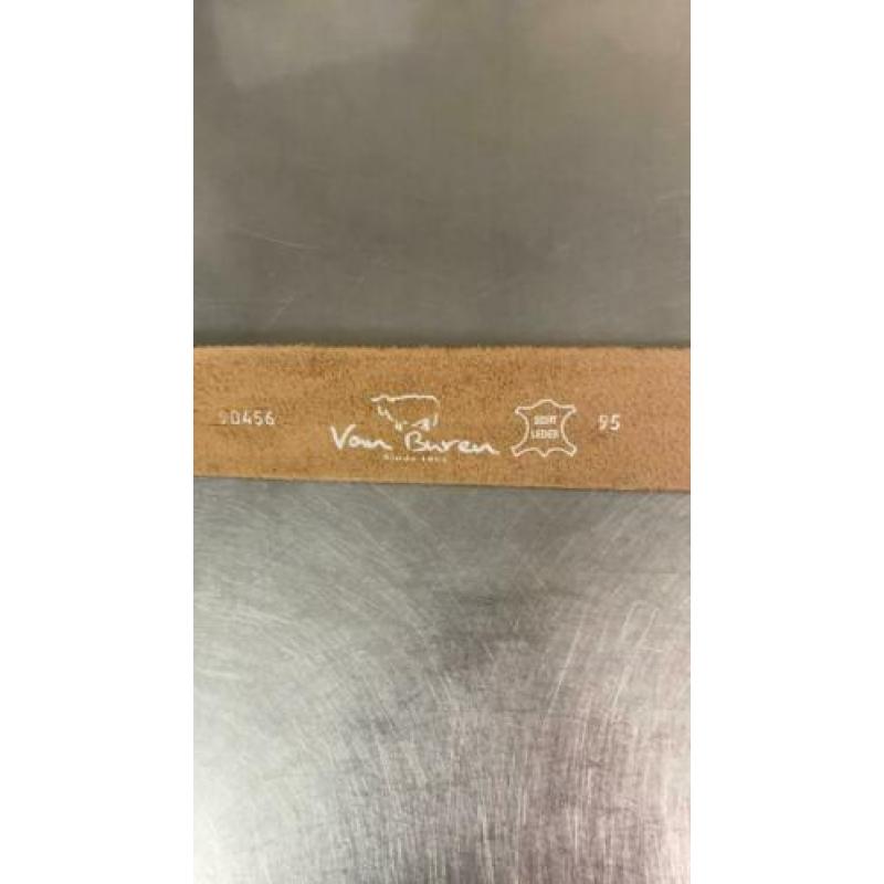 Van Buren leren riem 95 cm