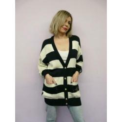 *Abfab Vintage Maritiem Vest uit Italie L/XL*
