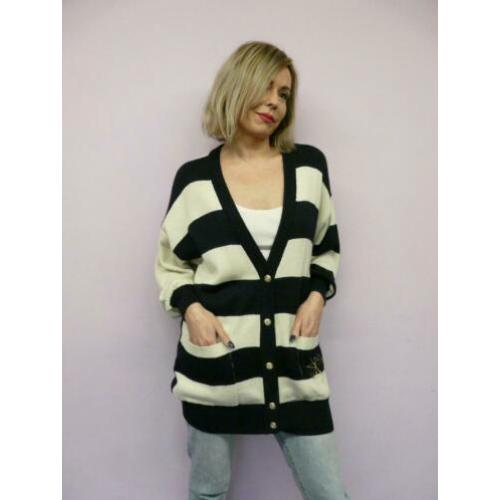 *Abfab Vintage Maritiem Vest uit Italie L/XL*