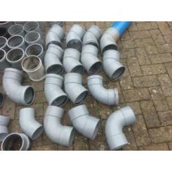 pvc buizen rond 125 mm koppelingen