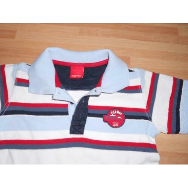 Leuk Esprit Polo shirt met lange mouw!