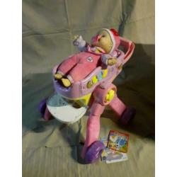 Vtech praat met mij pop met poppenwagen 3 in 1