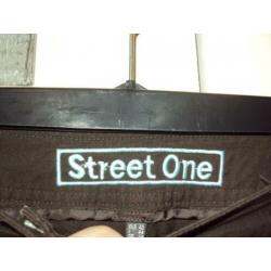 Nette bruin katoenen college srok STREET ONE 38 M nieuwstaat