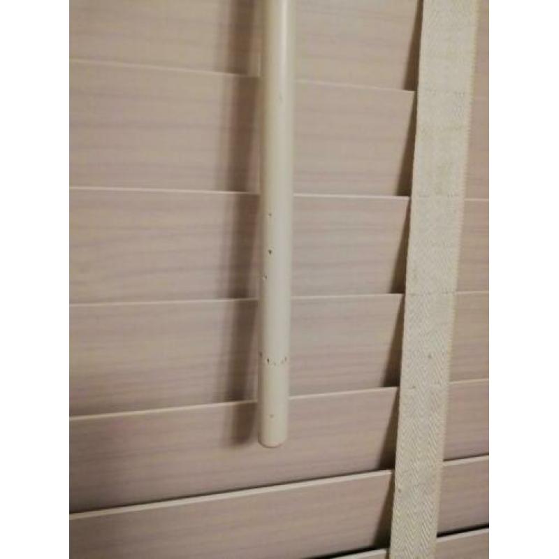 Luxaflex hout crème wit 140 x 180 cm