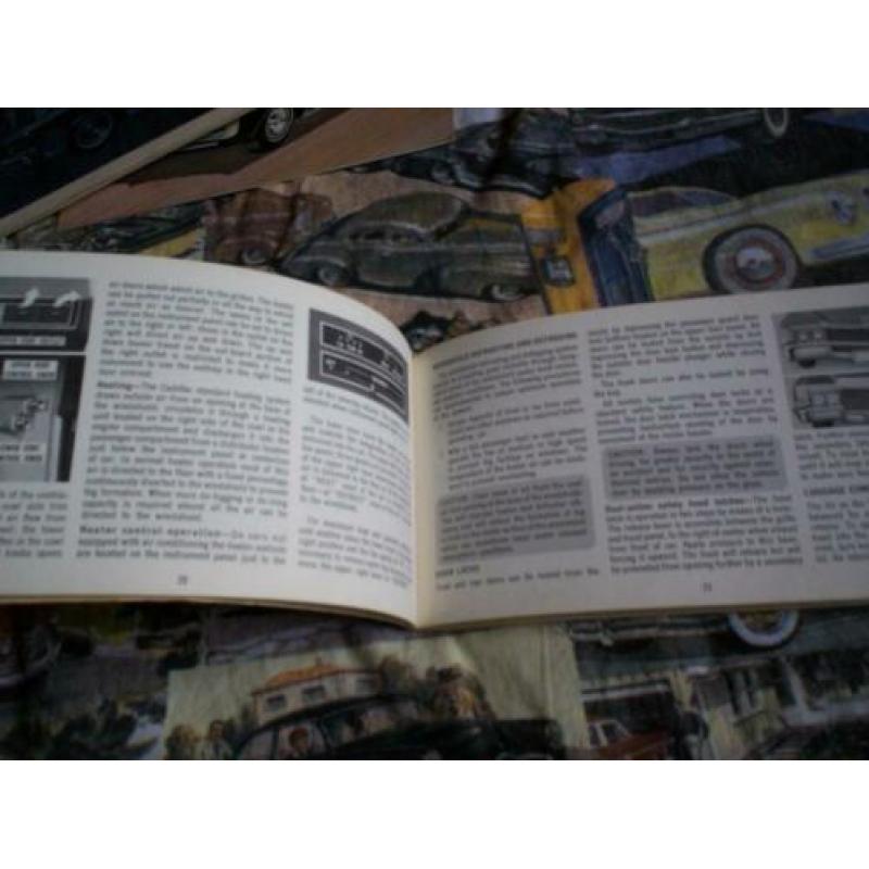 Cadillac 1969 Owner's Manual handleiding instructieboekje