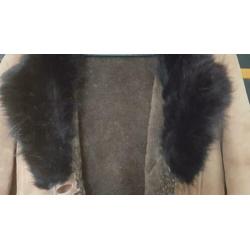 Lammycoat met bont