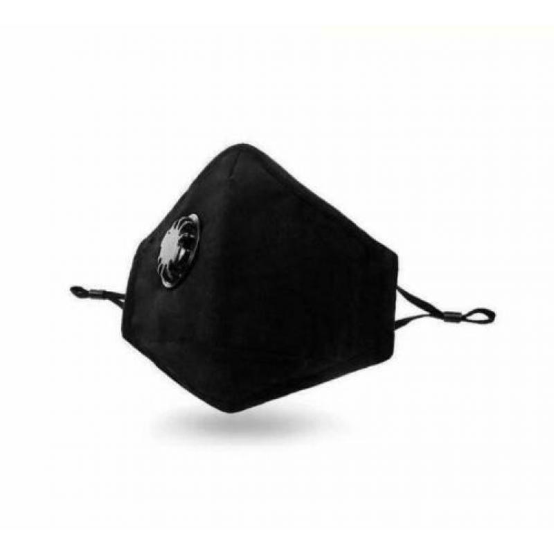 Mondmasker met filter en ventiel