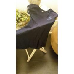 Donkerblauwe jurk Blue Seven 140