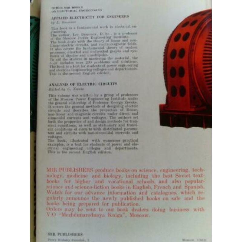 Electrical machines vol 1 & 2 M Kostenko