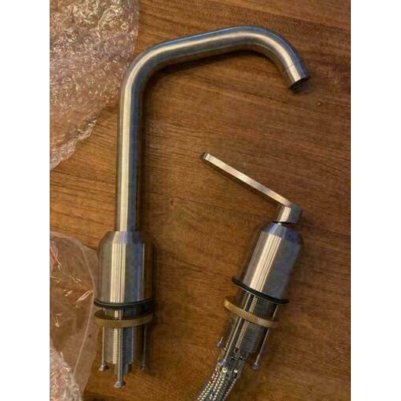 Vipp 906 mengkraan met soft stand, RVS ongebruikt