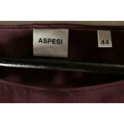 Aspesi prachtige zijden dress/jurk It 44 by Pauw