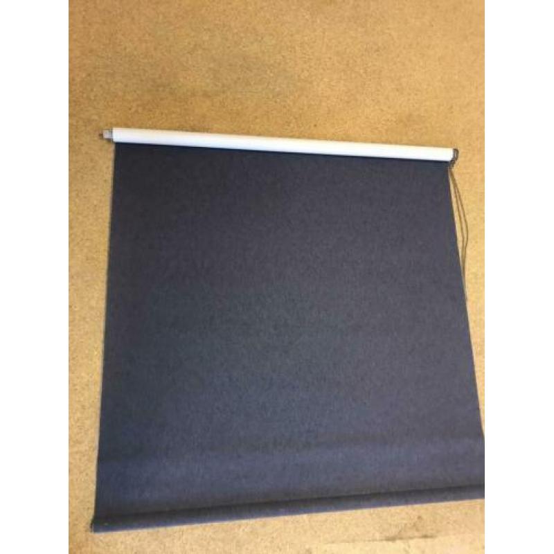 2 keer Rolgordijn blauw 150 cm bij 92cm