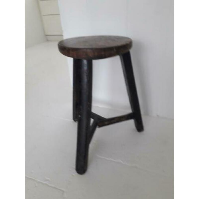 Houten kruk