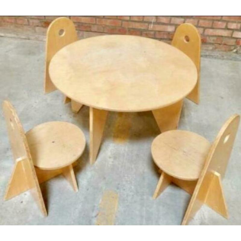 ROLF kinderstoeltjes peuterstoeltjes tafel Van Dijk Toys