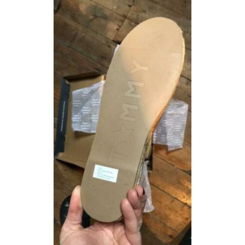 Tommy Hilfiger espadrilles 40 bruin suède half open