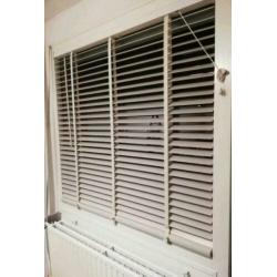 Luxaflex hout crème wit 140 x 180 cm