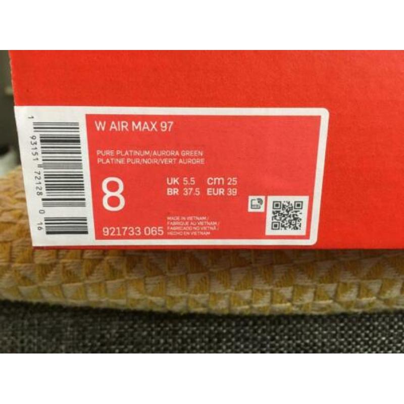 Nike air Max 97 Aurora green 39 ds