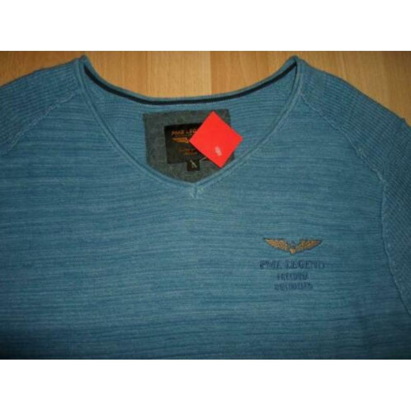 Prachtige Pall Mall PME Legend Trui maat L Blauw