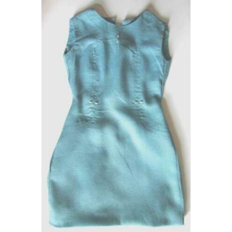 Retro Naai en knutsel voeringstof nr 2563 licht blauw
