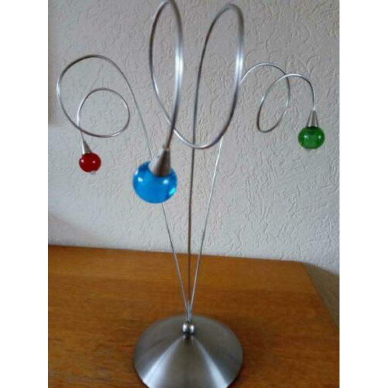 Harco loor strawberry design tafellamp bureaulamp 3 bolletje