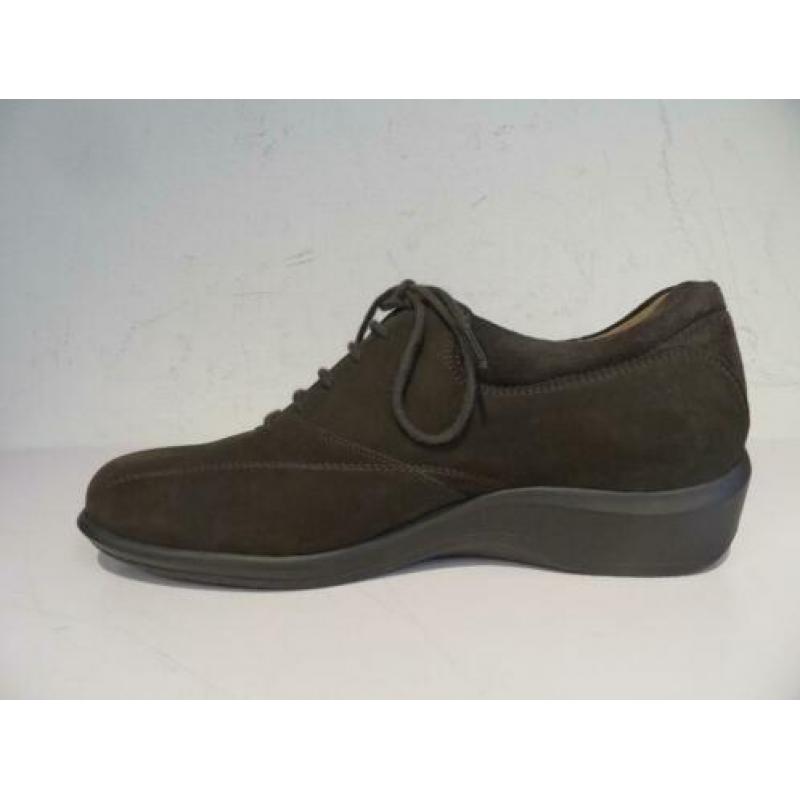 Bruin nubuck leren veterschoenen Durea 37 1/2 G
