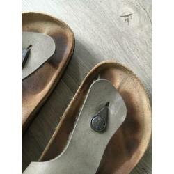 Birkenstock slippers, taupe, maat 40