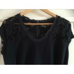 Leuk donkerblauw positiejurkje Noppies, mt. M,collectie 2019