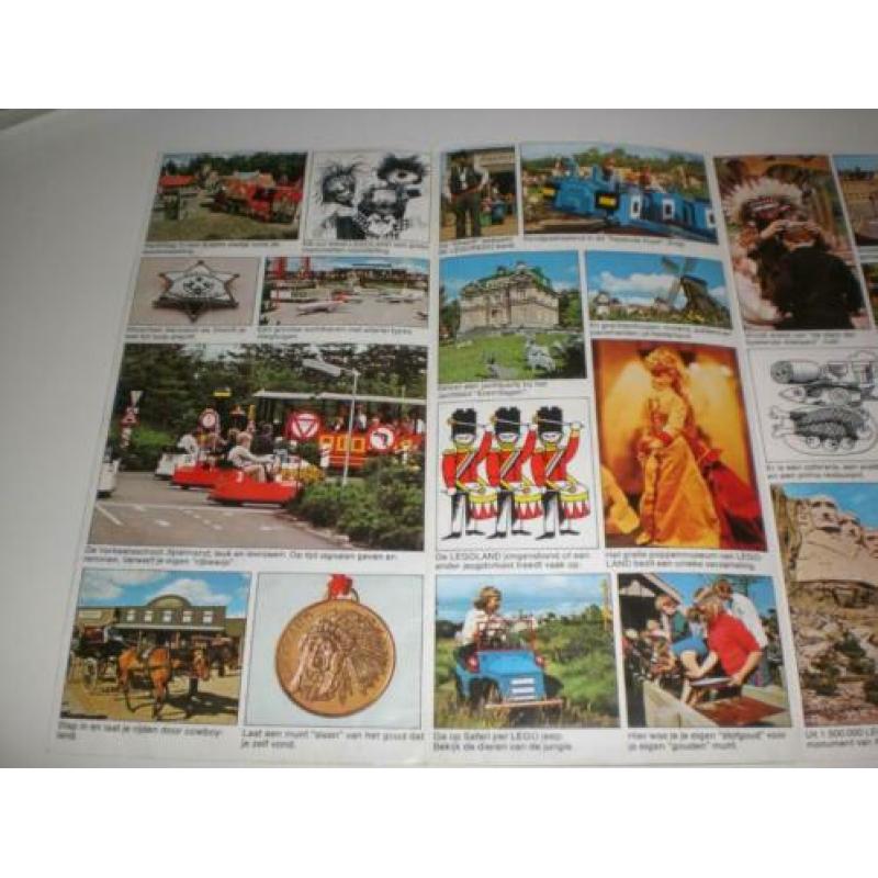 Oude reclamefolder Legoland in Denemarken jaren 70