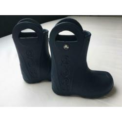 Crocs kinder regenlaars blauw