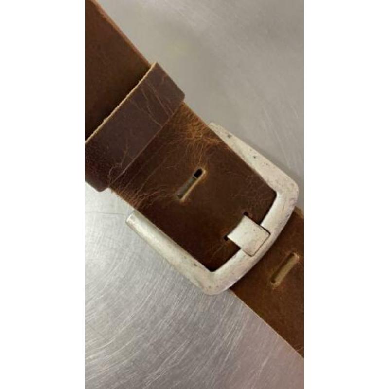 Van Buren leren riem 95 cm