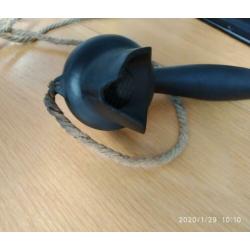 Nostalgisch messing bakeliet met draaischrijf telefoon 25.-