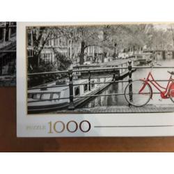 Amsterdam, Clementoni, 1000 stukjes. Hele mooie puzzel!