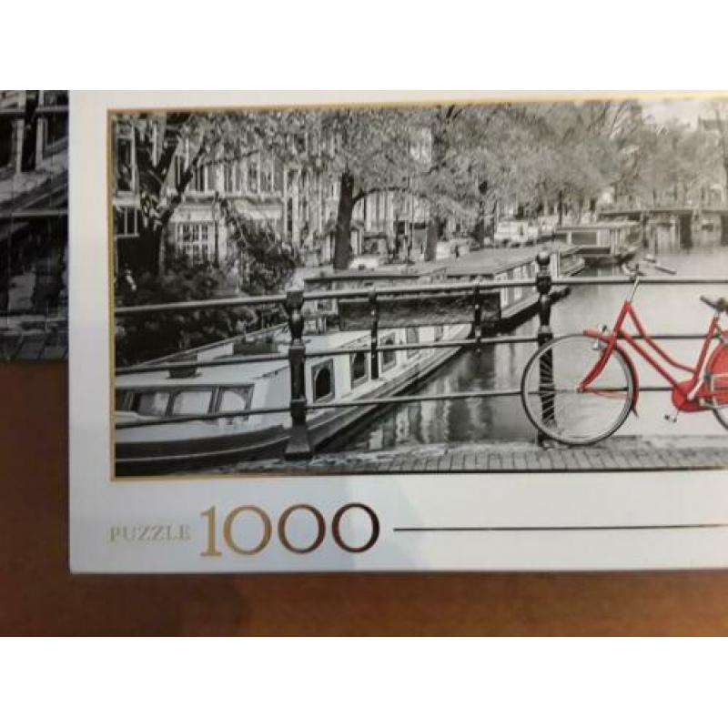 Amsterdam, Clementoni, 1000 stukjes. Hele mooie puzzel!