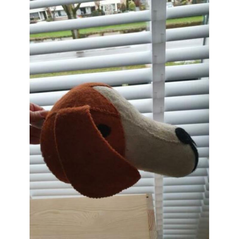 Muur decoratie hond