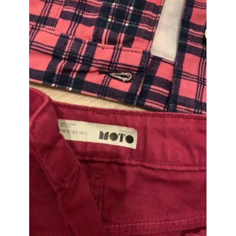 Topshop Mojo set spijkerjasje 40