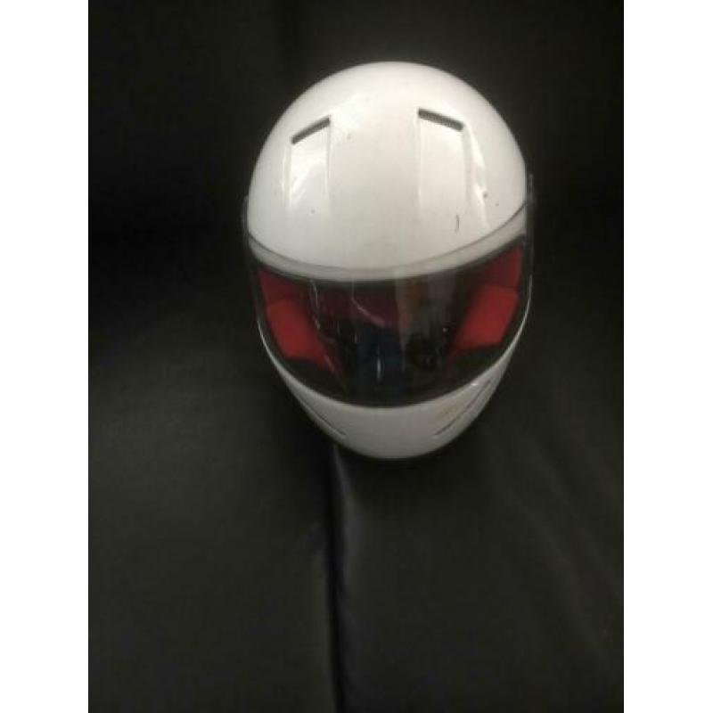 Witte helm maat l