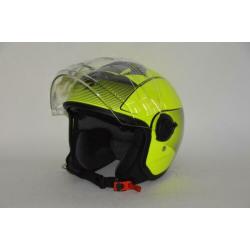 Scorpion exo city wind geel M