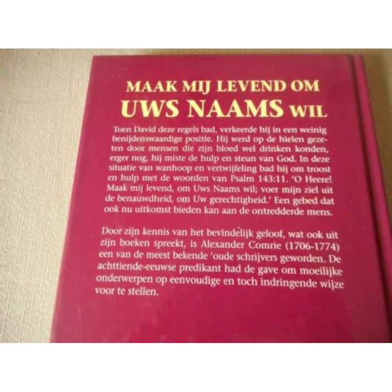 Maak mij levend om Uws Naams wil - Alexander Comrie
