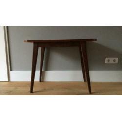 Bijzet teak tafel tafeltje retro