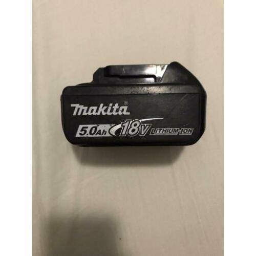 makita batterij 18V 5.0Ah